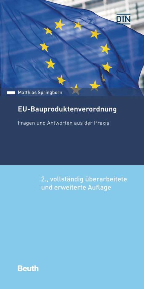 Matthias Springborn: EU-Bauproduktenverordnung, Buch