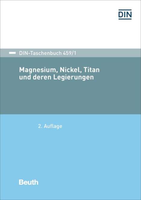 Magnesium, Nickel, Titan und deren Legierungen, Buch