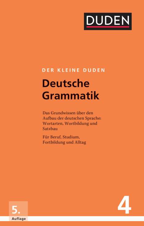 Rudolf Hoberg: Der kleine Duden - Deutsche Grammatik, Buch