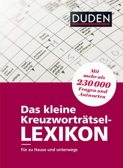 Das kleine Kreuzworträtsel-Lexikon, Buch