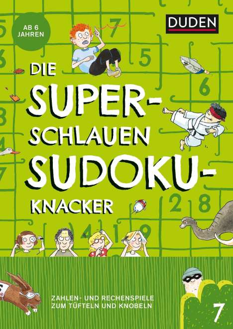 Kristina Offermann: Die superschlauen Sudokuknacker - ab 6 Jahren (Band 7), Buch