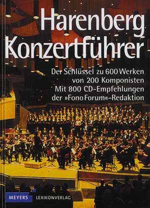 Harenberg Konzertführer, Buch