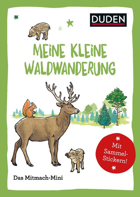Andrea Weller-Essers: Duden Minis (Band 32) - Mein kleine Waldwanderung / VE mit 3 Exemplaren, Buch