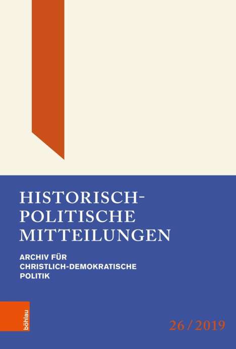 Historisch-politische Mitteilungen, Buch