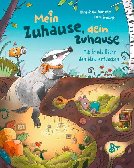 Marie-Sophie Schmieder: Mein Zuhause, dein Zuhause - Mit Frieda Dachs den Wald entdecken, Buch