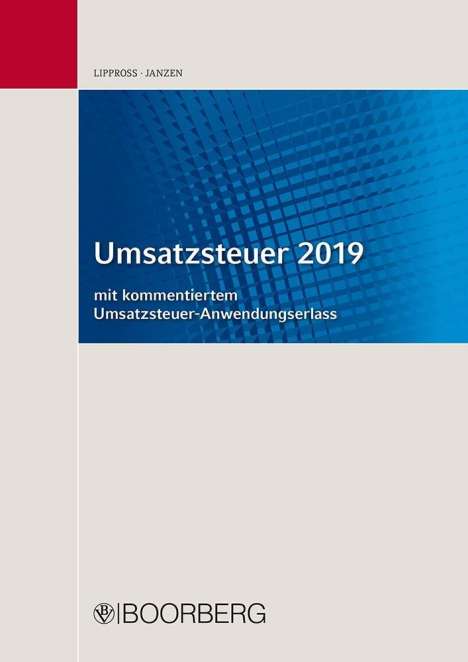 Otto-Gerd Lippross: Umsatzsteuer 2019, Buch