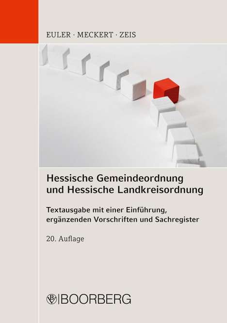 Thomas Euler: Hessische Gemeindeordnung und Hessische Landkreisordnung, Buch