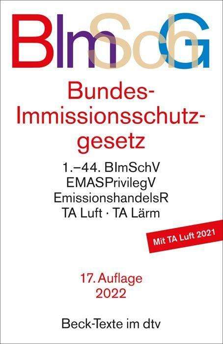 Bundes-Immissionsschutzgesetz, Buch