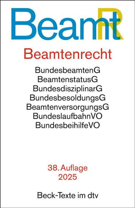 Beamtenrecht, Buch