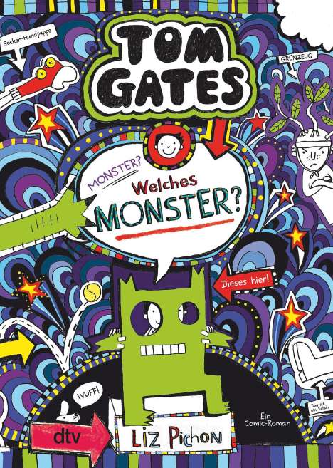 Liz Pichon: Tom Gates: Monster? Welches Monster?, Buch