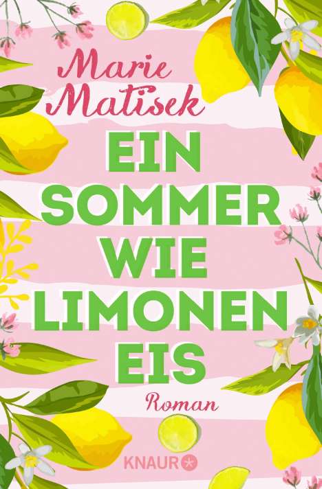 Marie Matisek: Ein Sommer wie Limoneneis, Buch