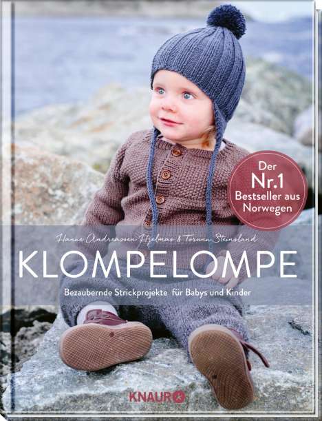 Hanne Andreassen Hjelmas: Klompelompe - Bezaubernde Strickprojekte für Babys und Kinder, Buch
