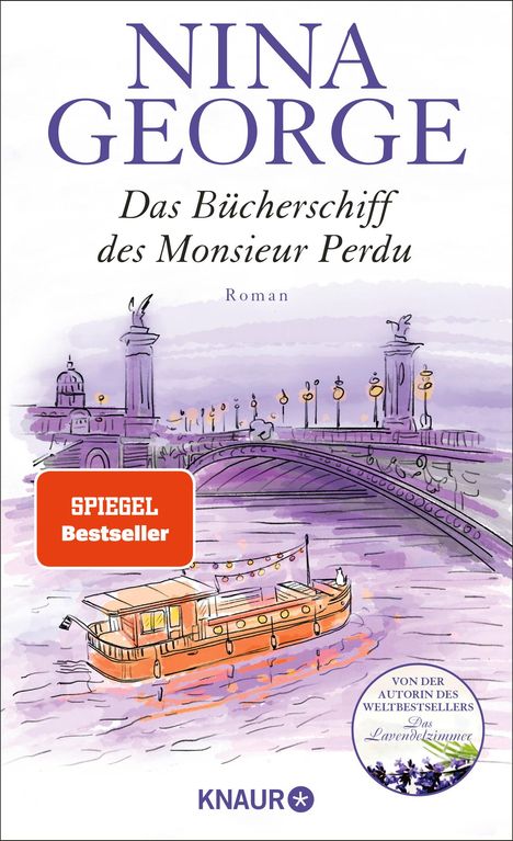 Nina George: Das Bücherschiff des Monsieur Perdu, Buch