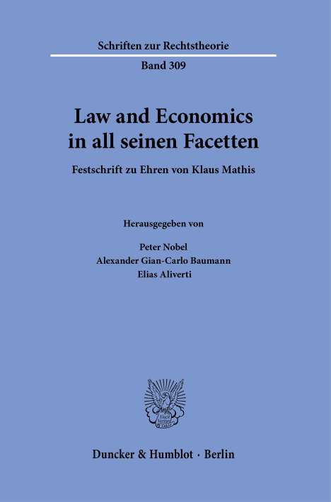 Law and Economics in all seinen Facetten., Buch