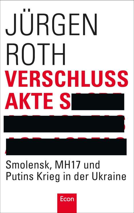 Jürgen Roth: Verschlussakte S, Buch