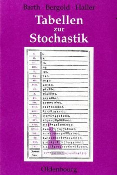Friedrich Barth: Stochastik, Buch