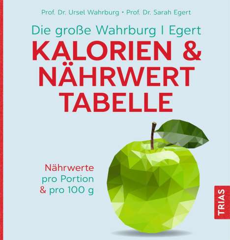Ursel Wahrburg: Die große Wahrburg/Egert Kalorien-&-Nährwerttabelle, Buch