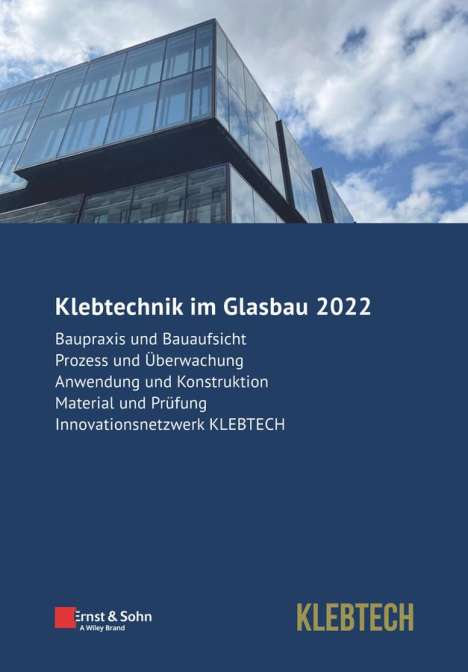 Klebtechnik im Glasbau 2022, Buch