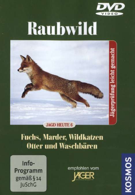 Raubwild - Fuchs/Marder/Wildkatzen/Otter/Wasch.., DVD