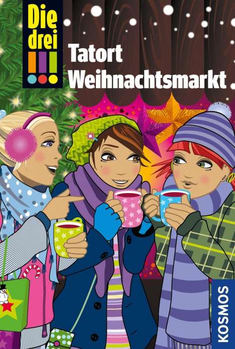 Maja von Vogel: Die drei !!!, Tatort Weihnachtsmarkt, Buch