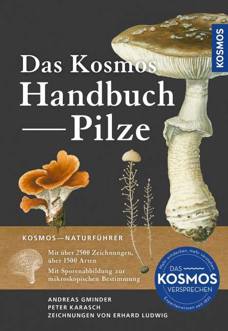 Andreas Gminder: Das Kosmos-Handbuch Pilze, Buch