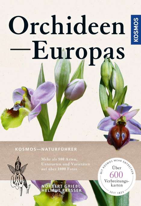 Norbert Griebl: Orchideen Europas, Buch