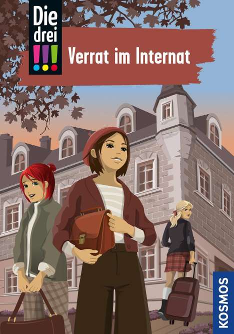 Kari Erlhoff: Die drei !!!, 108, Verrat im Internat, Buch