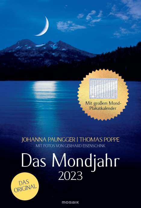 Johanna Paungger: Das Mondjahr 2023, Kalender