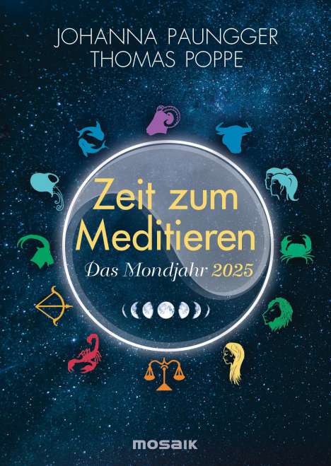 Thomas Poppe: Das Mondjahr 2025 - Zeit zum Meditieren, Kalender