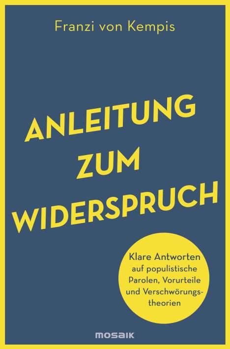 Franzi von Kempis: Anleitung zum Widerspruch, Buch