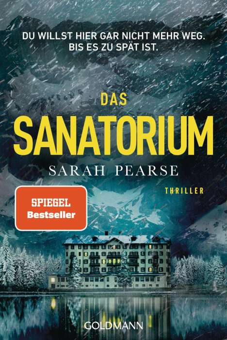 Sarah Pearse: Das Sanatorium, Buch