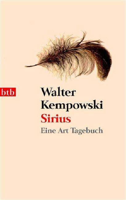 Walter Kempowski: Sirius, Buch