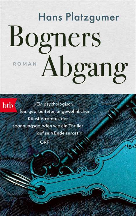 Hans Platzgumer: Bogners Abgang, Buch