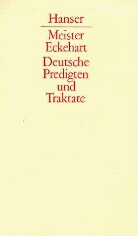Meister Eckhart: Deutsche Predigten und Traktate, Buch