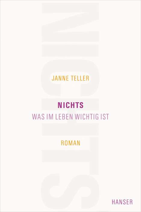Janne Teller: Nichts, Buch