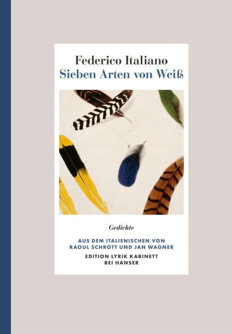 Federico Italiano: Sieben Arten von Weiß, Buch