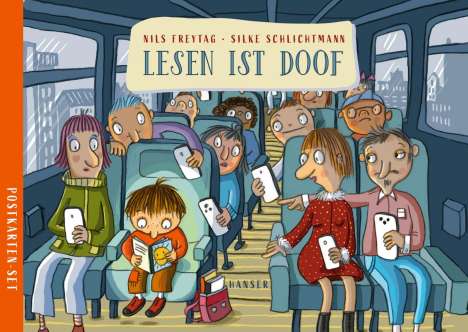 Nils Freytag: Lesen ist doof Postkarten-Set, Buch