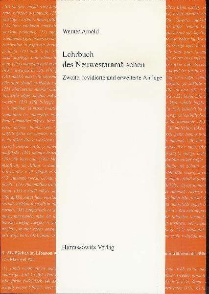 Werner Arnold: Lehrbuch des Neuwestaramäischen, Buch