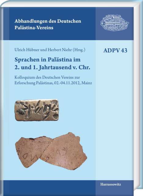 Sprachen in Palästina im 2. und 1. Jahrtausend v. Chr., Buch
