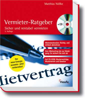 Nöllke, Matthias    :Nöllke, M: Vermieter-Ratgeber/mit CD-RO, Buch