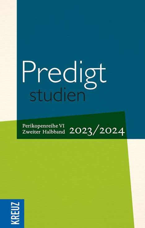 Predigtstudien 2023/2024 - 2. Halbband, Buch