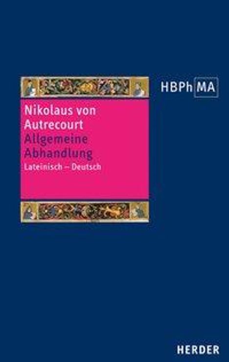 Nikolaus von Autrecourt: Allgemeine Abhandlung, Buch