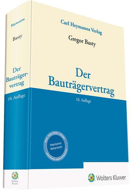 Gregor Basty: Basty, G: Bauträgervertrag, Buch