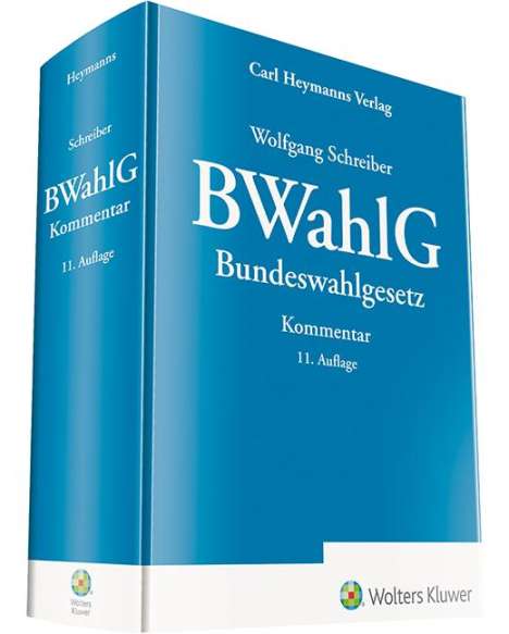 BWahlG - Kommentar, Buch