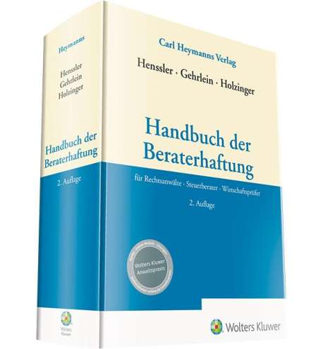 Handbuch der Beraterhaftung, Buch