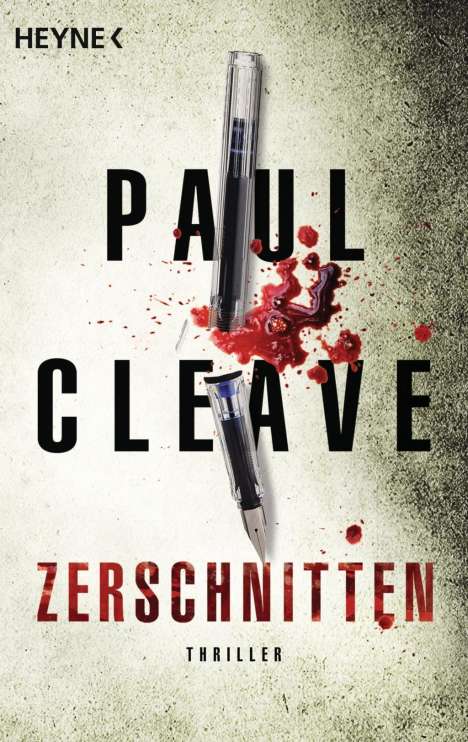 Paul Cleave: Zerschnitten, Buch