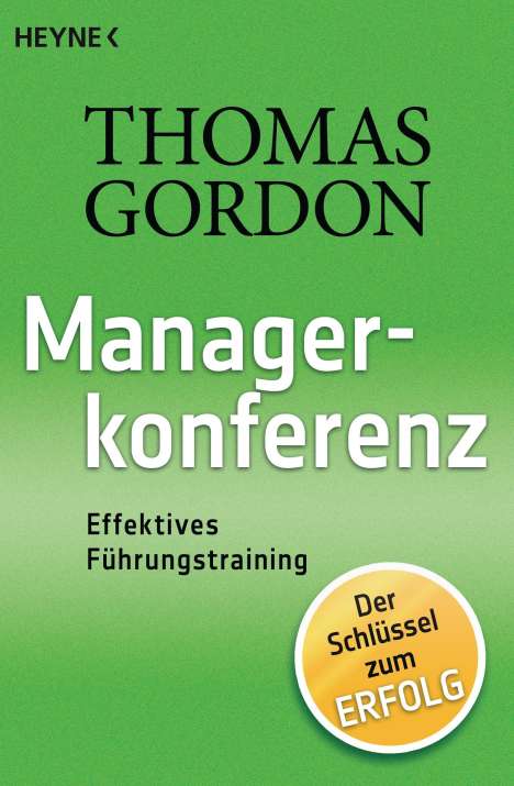 Thomas Gordon: Managerkonferenz, Buch