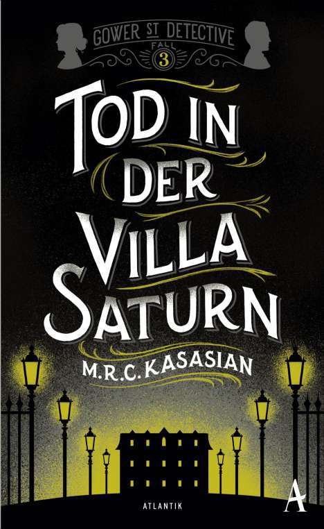 M. R. C. Kasasian: Tod in der Villa Saturn, Buch