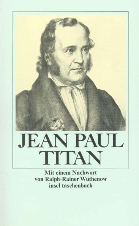 Jean Paul: Titan, Buch