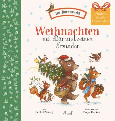 Rachel Piercey: Weihnachten mit Bär und seinen Freunden, Buch